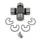 Spicer Universal Joint Greaseable; Rockwell 35N / 1340 Series 5-243X - alternate 1